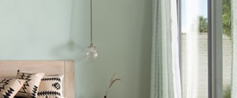 Palladian Blue bedroom walls