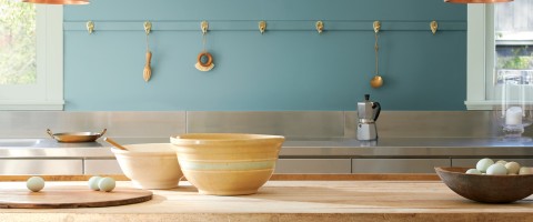 Aegean Teal Cabinets