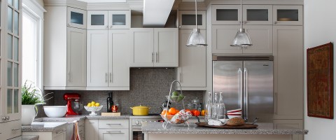 Grant Beige Cabinets