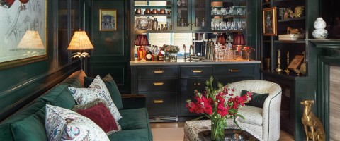 essex green benjamin moore accent color