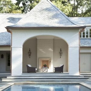 Romabio Masonry Flat on home