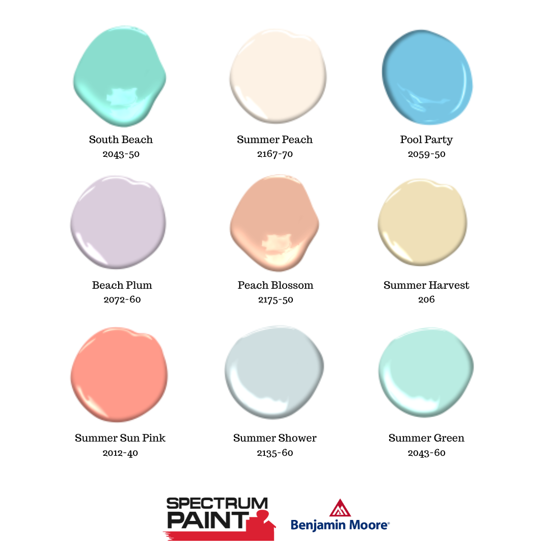 Benjamin Moore Summer Paint Colors